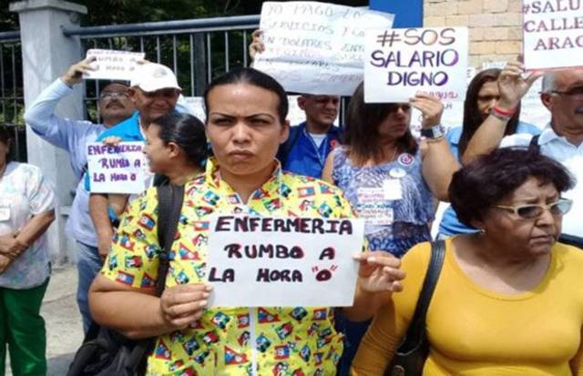 enfermeros en Aragua