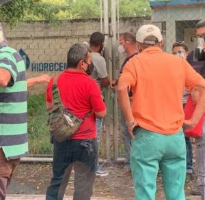 Sin servicio de agua