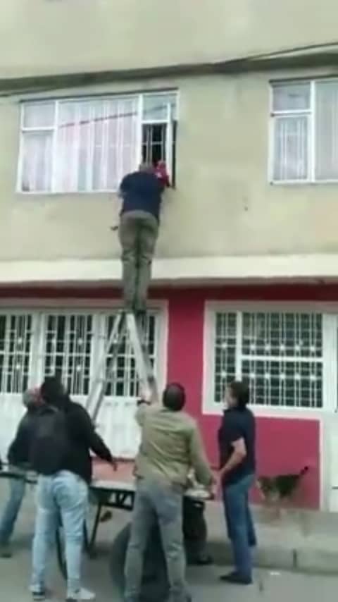 rescatar a niña en Colombia