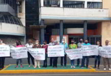 EN GUARICO|Protesta frente a defensoría del Pueblo
