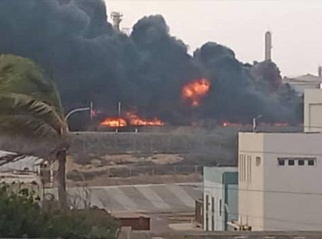 El incendio de la refinería de Cardón se produjo en horas de la tarde 
