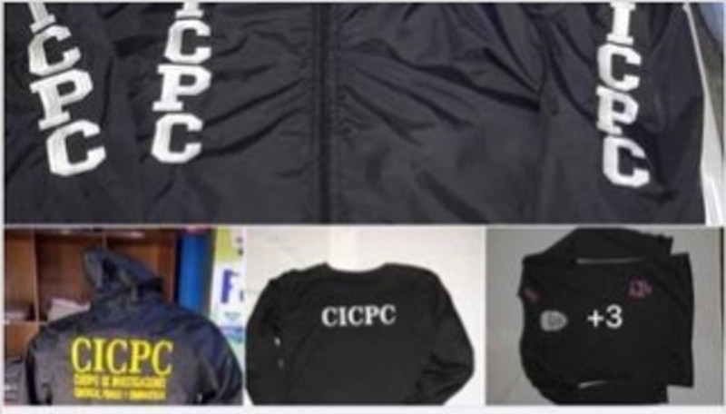 Sujeto vende uniformes de Cicpc por Marketplace
