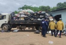 UN FALLECIDO / Camión del aseo urbano se estrella contra una vivienda en Calabozo