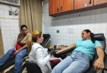 Hasta la sangre están donando los guariqueños tras terremotos