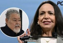 VIDEO/ Juan Barreto le da hasta con el tobo a María Corina Machado