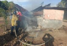 CALABOZO/ Rancho se incendia producto de un bajón eléctrico